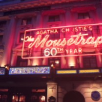 The Mousetrap, still going strong over sixty years running at London's West End.